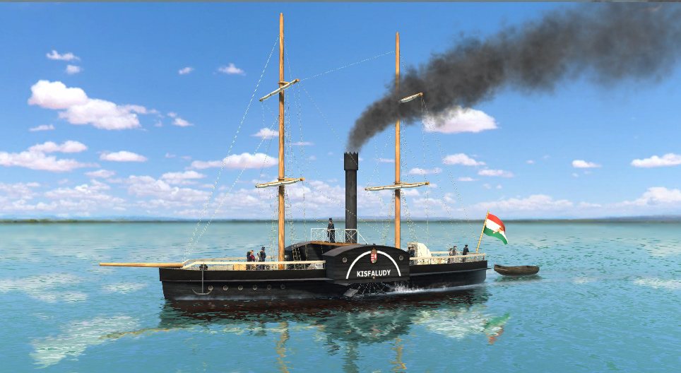 سفينة بخارية، 1846