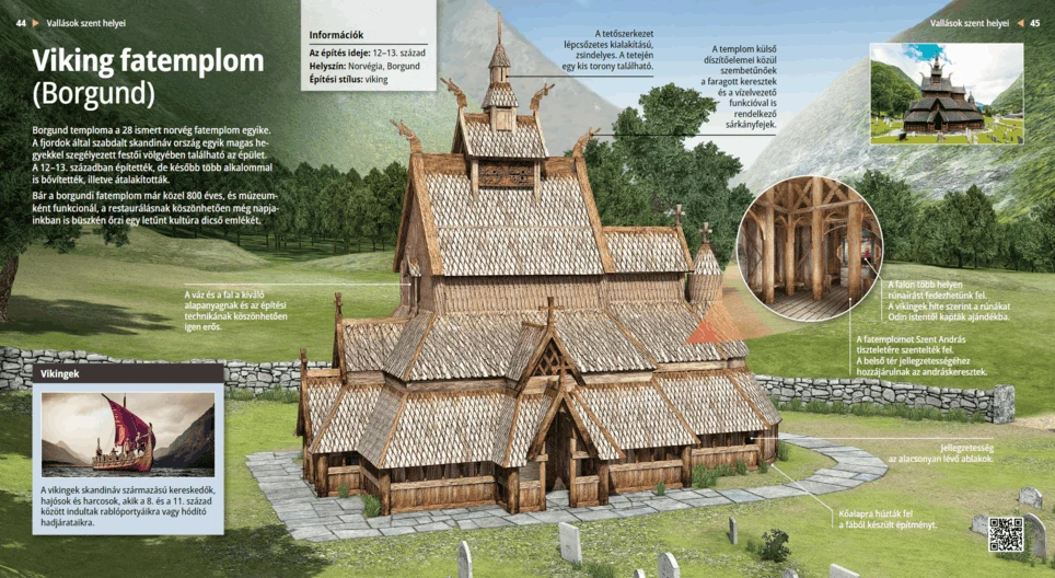 Викингска дървена църква (Боргунд)