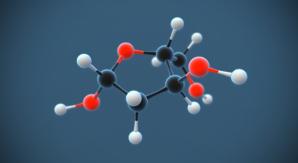 2-deoxy-beta-D-ribóza (C₅H₁₀O4)