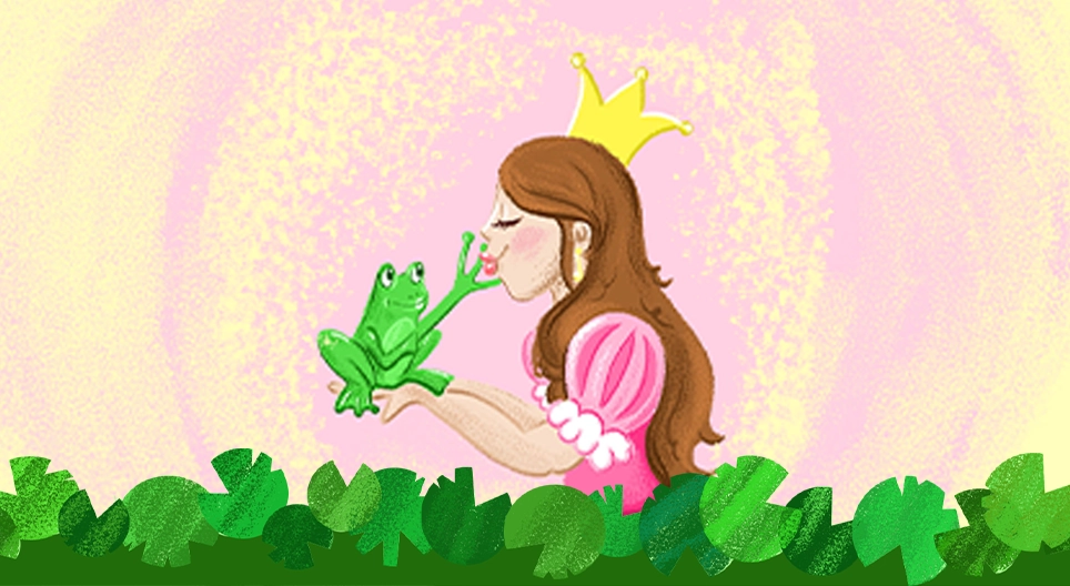 Was passiert, wenn man einen Frosch küsst?