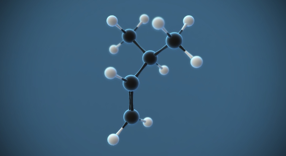 Das 3-Methylbut-1-en (C₅H₁₀)