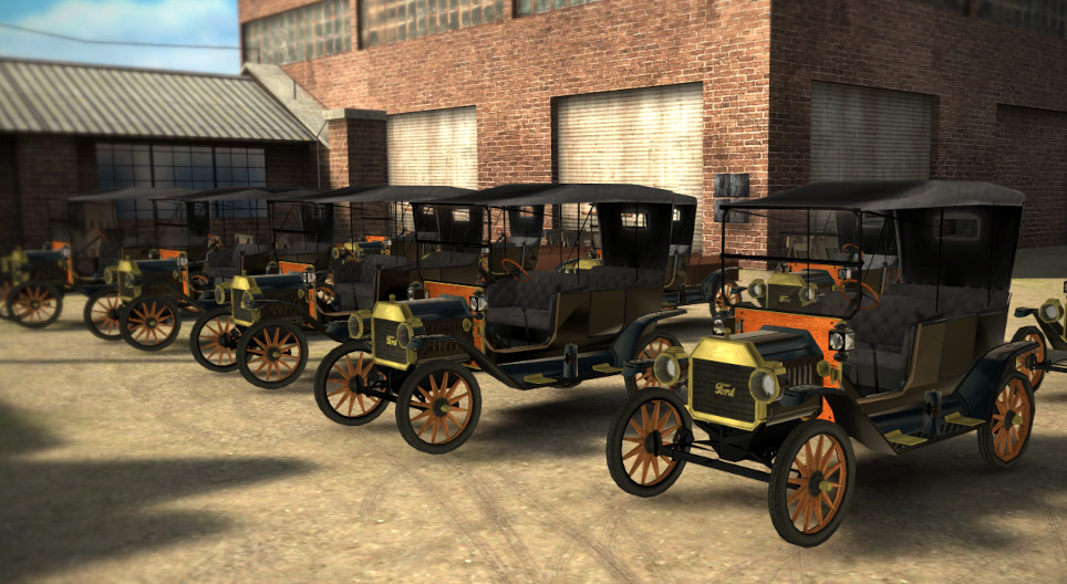 Das Ford Modell T - 3D-Modell - Mozaik Digitale Bildung Und Lernen