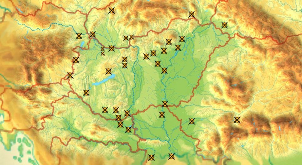 Historische Topografie (Schlachten - Geschichte Ungarns)