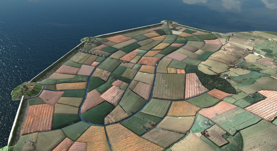 Landgewinnung In Den Niederlanden 17 Jh 3d Modell Mozaik Digitale Bildung Und Lernen