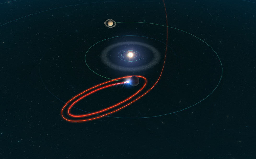 Comets - 3D scene - Mozaik Digital Education and Learning