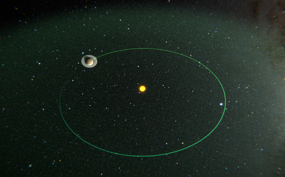 Saturn - 3D scene - Mozaik Digital Education and Learning