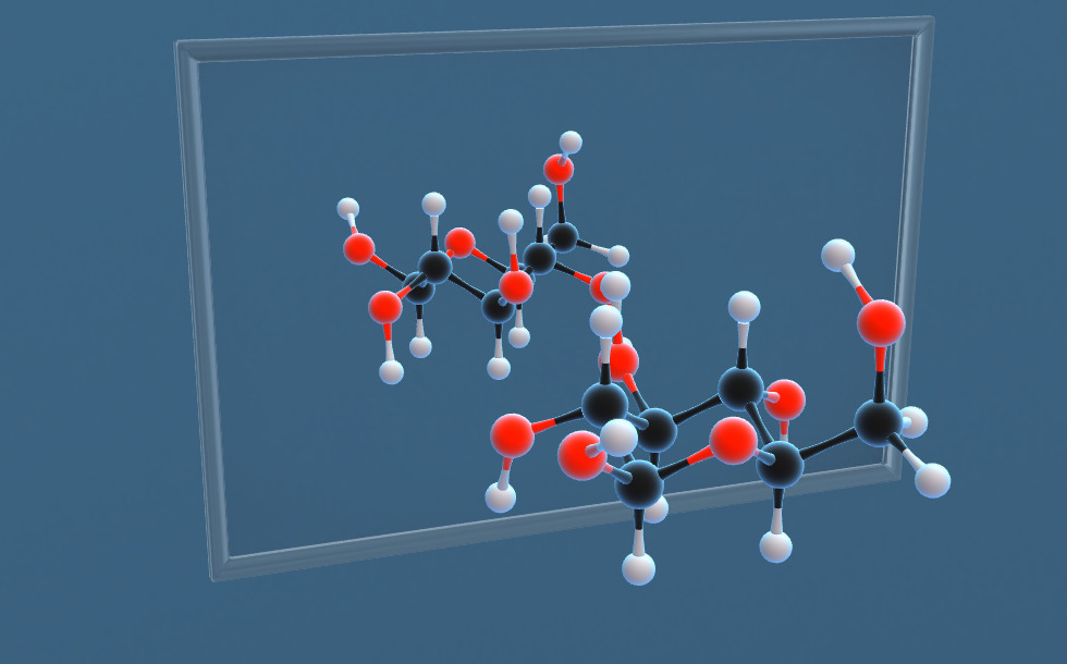 Optical Isomerism 3D Scene Mozaik Digital Education And Learning