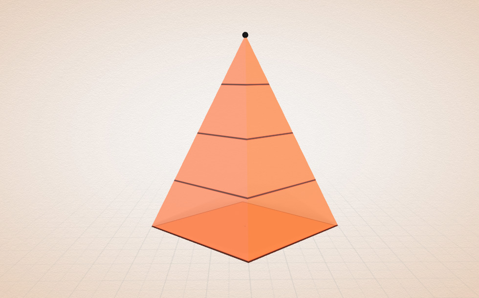 Conic solids - 3D scene - Mozaik Digital Education and Learning