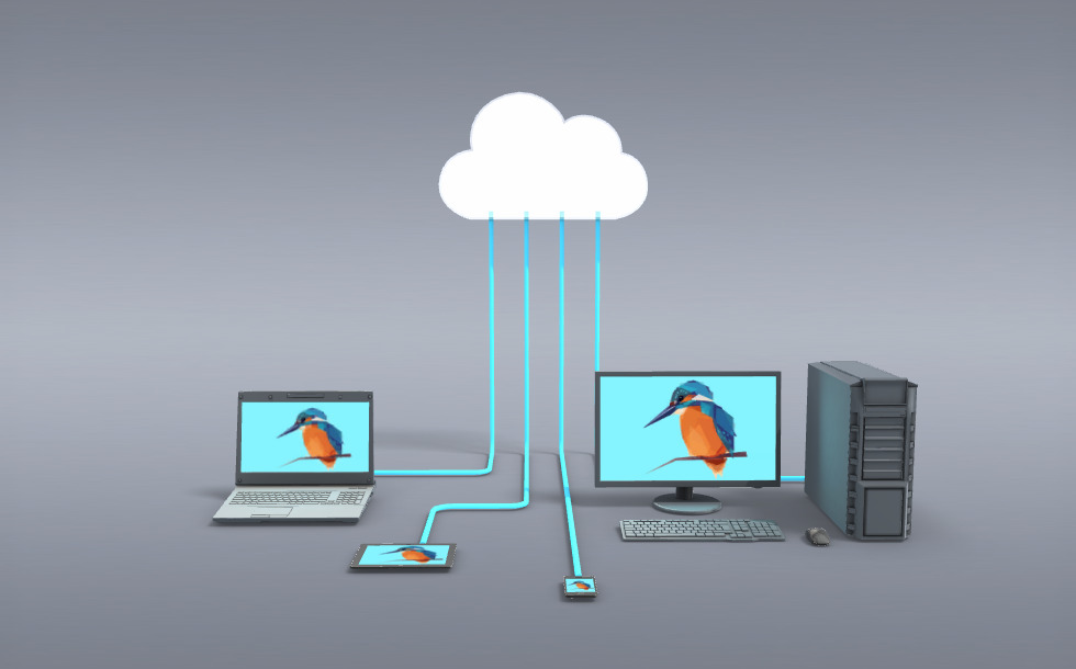The evolution of data storage - 3D scene - Mozaik Digital Education and ...