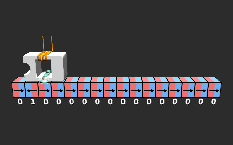 Hard Disk Writing Animation Hard disk drive - 3D scene - Mozaik Digital Education and Learning