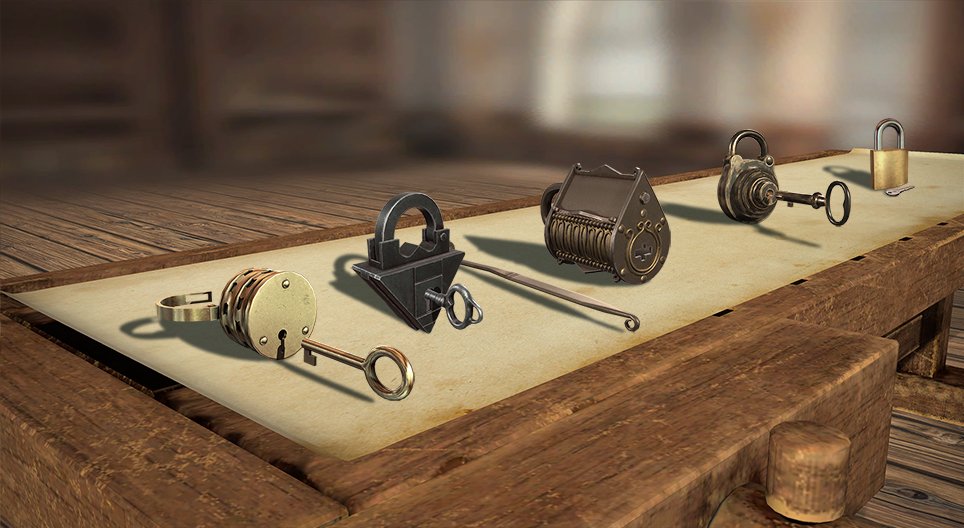 Locks and padlocks