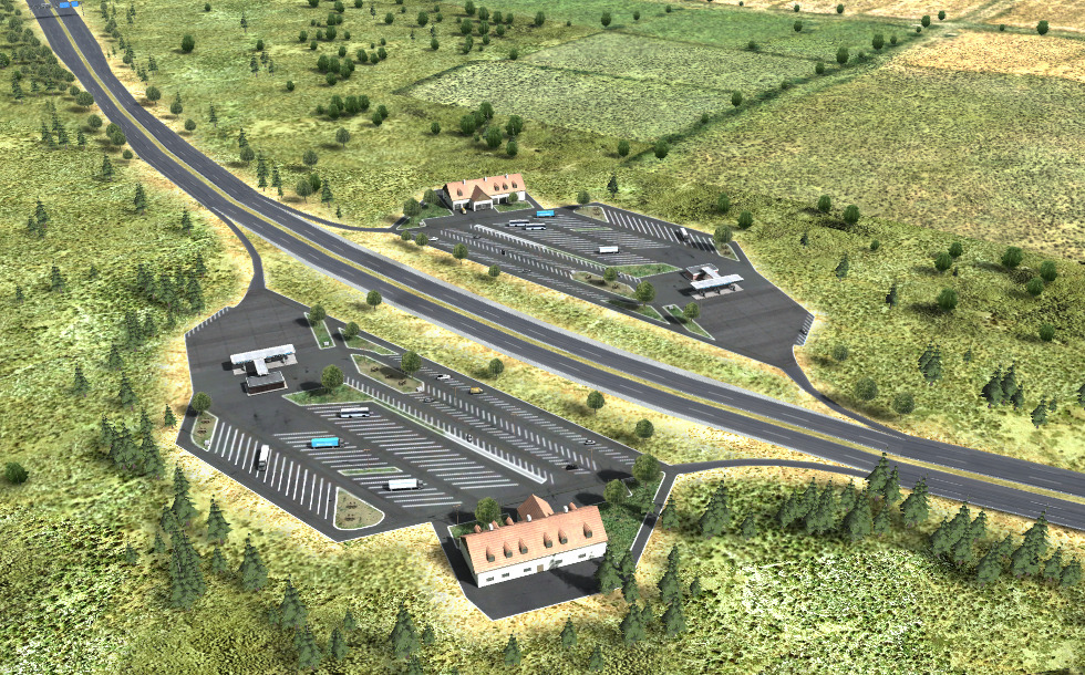 Motorway design and construction - 3D scene - Mozaik Digital Education ...