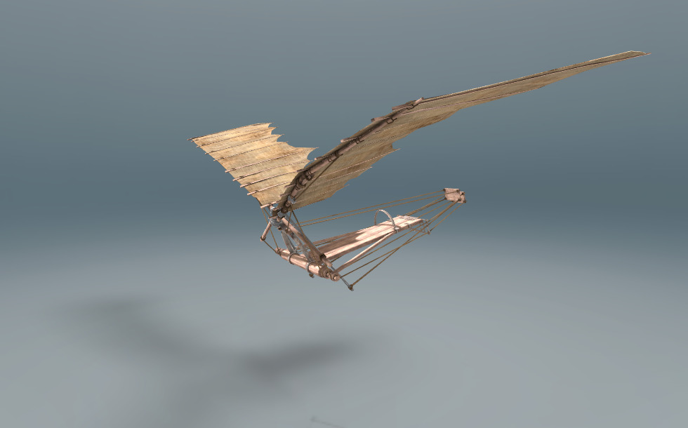Leonardo da Vinci's inventions - Flying machine (1488–1489
