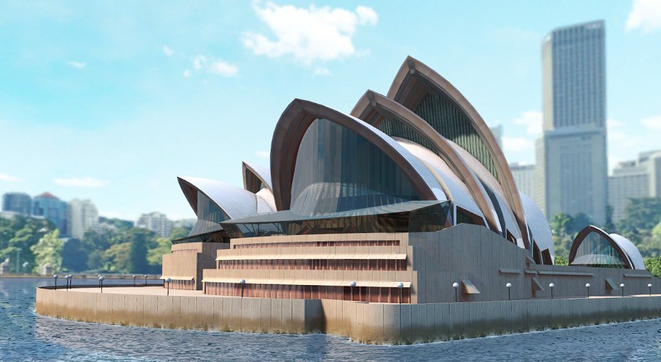 Opera House (Sydney, 1973) 3D scene Mozaik Digital Education and Learning Opera House (Sydney, 1973) 3D scene Mozaik Digital Education and Learning