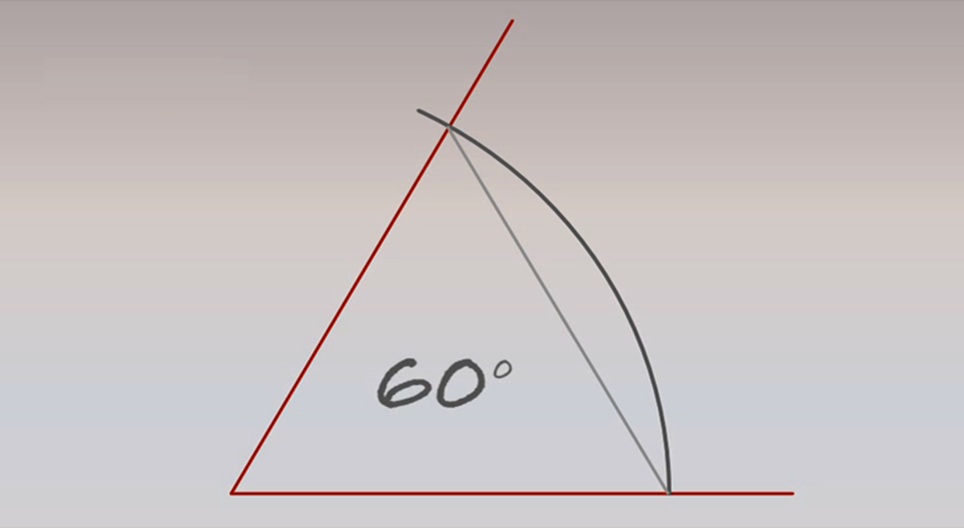 60 Degree Angle Triangle Template