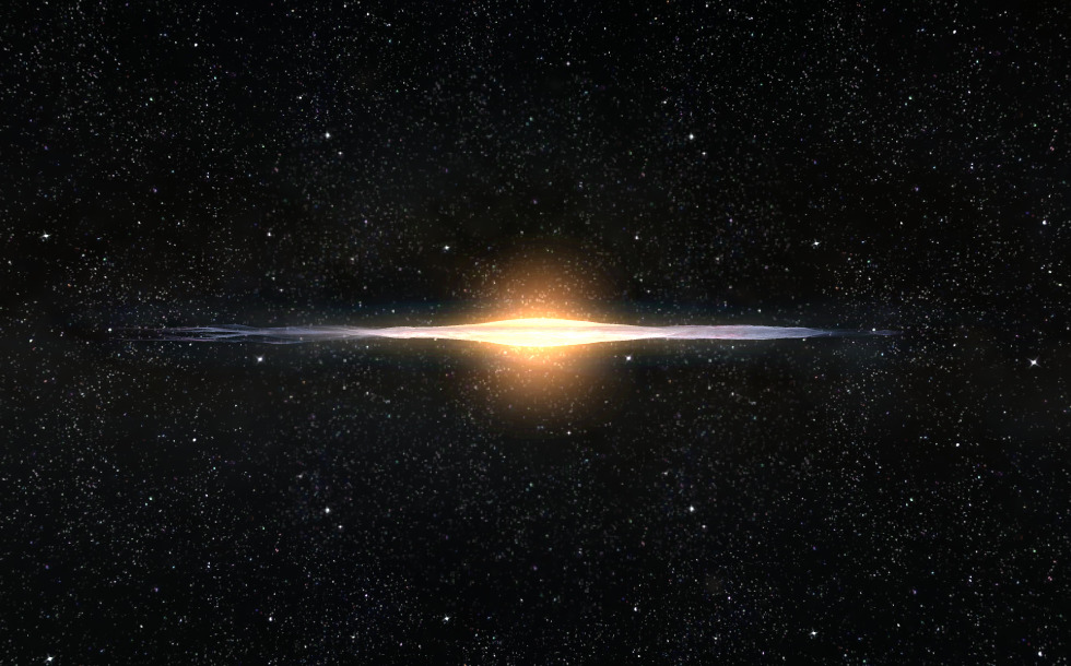 Milky Way - 3D scene - Mozaik Digital Education and Learning