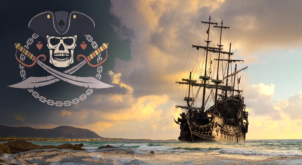 La historia de la piratería