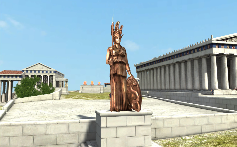 Estatua de Atenea