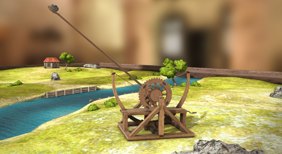 Los inventos de Leonardo da Vinci - Armas de asedio