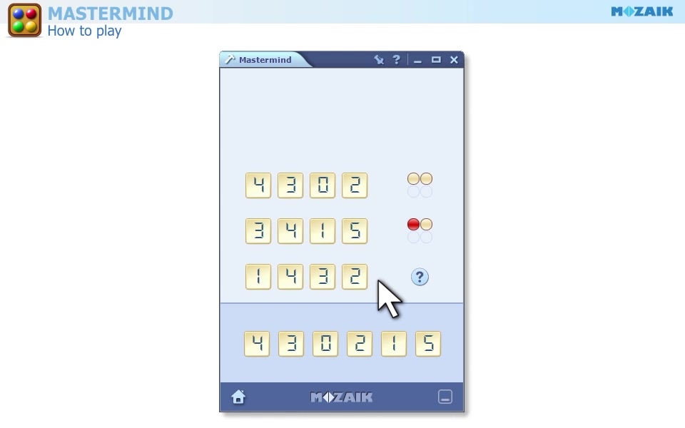 Tutorial de Mastermind - vídeo - Educación digital y aprendizaje Mozaik