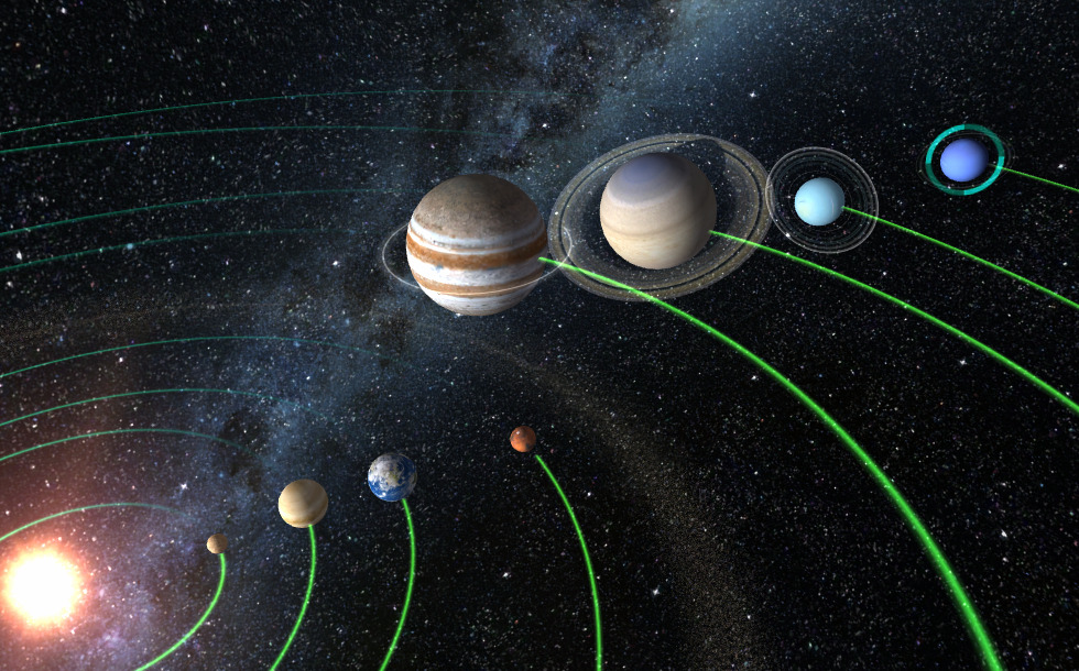 Neptune S Rotation Neptune - صحنه سهبعدی - آموزش ویادگیری دیجیتالی موزاییک