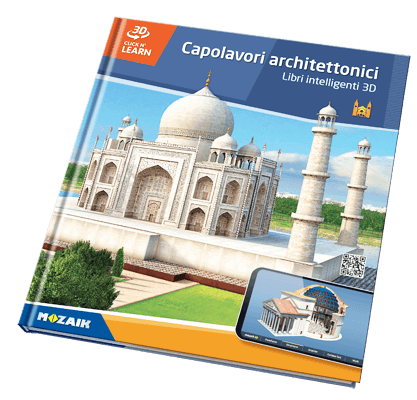 20 libri con 800 scene 3D