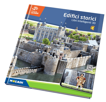 20 libri con 800 scene 3D