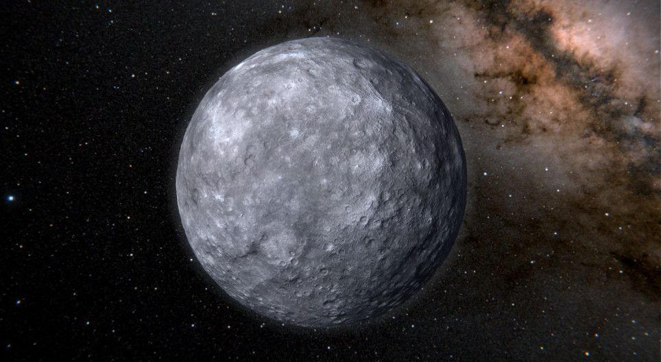 Mercurio scena 3D Insegnamento e apprendimento digitale Mozaik