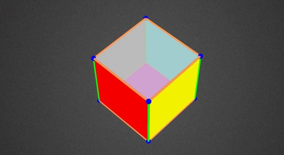 Colorare un cubo