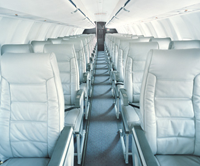ボンバルディア CRJ200 機内 客室 内装 壁 パネル ウィンドウガラス ボンバルディア CRJ‐200 (1991年) - 3Dシーン - Mozaikデジタル