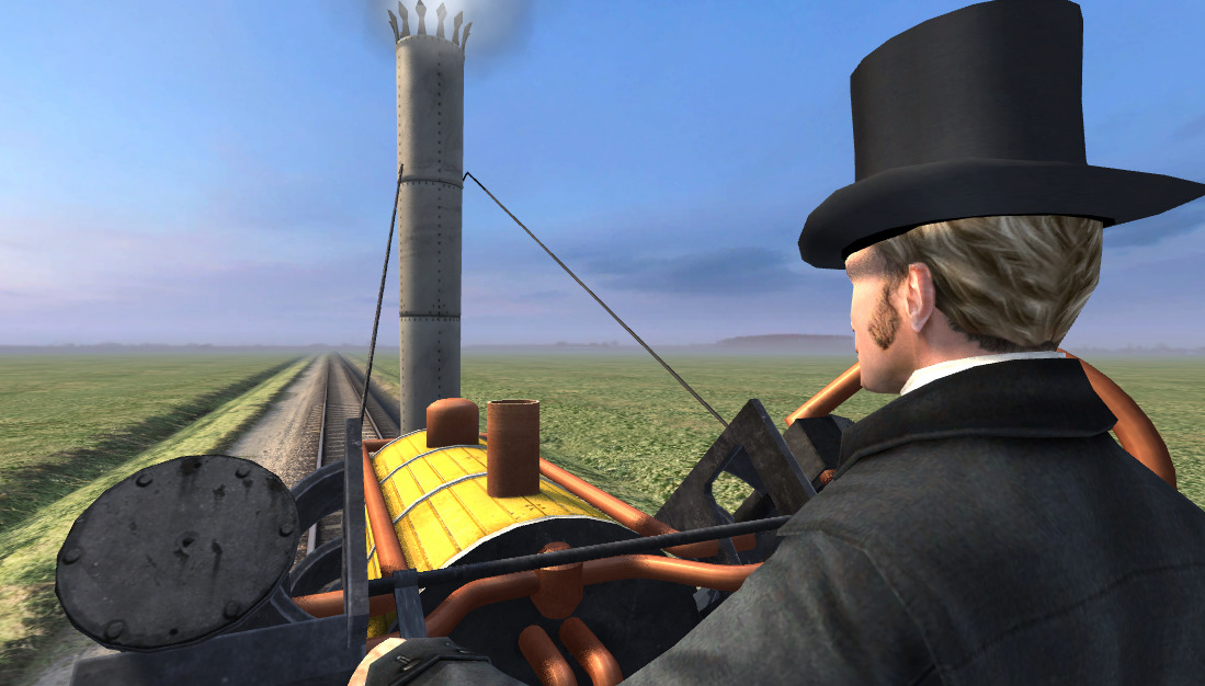 スチーブンソンのロケット号(1829年) - 3Dシーン - Mozaikデジタル教育