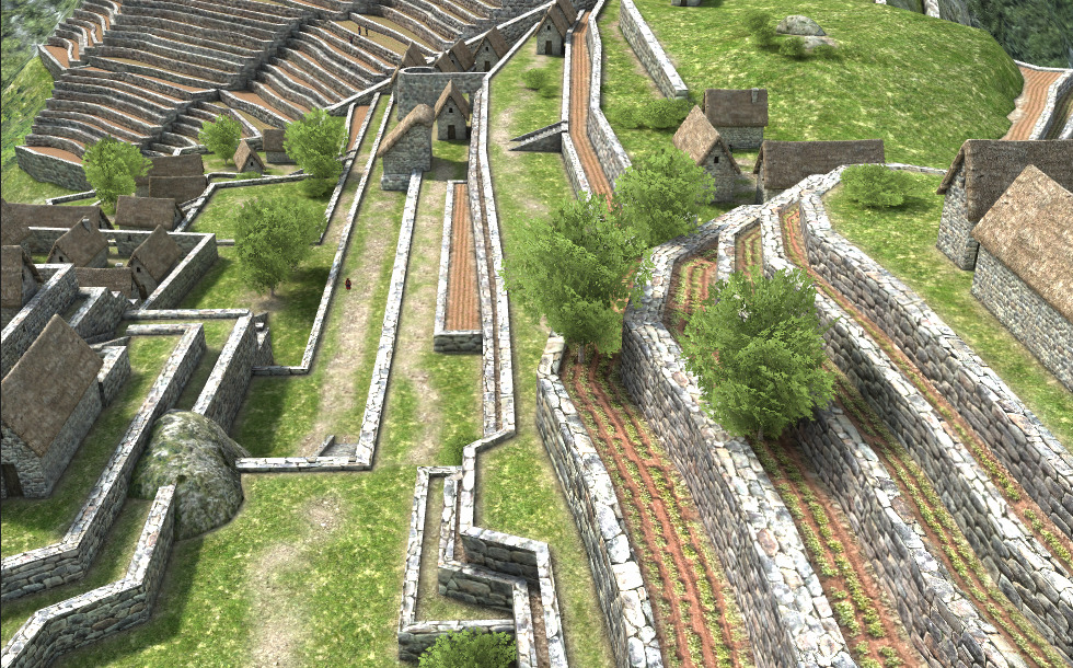 マチュピチュ マチュピチュ (15世紀) - 3Dシーン - Mozaikデジタル教育と勉強