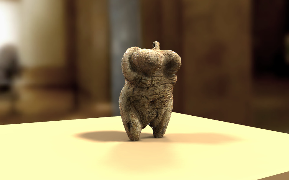ヴィーナス像 - 3Dシーン - Mozaikデジタル教育と勉強