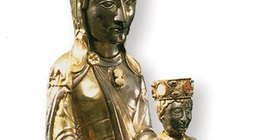 María con el niño Jesús (siglo XII d. C.)