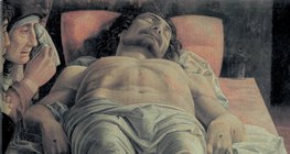 Андреа Мантенья: «Мёртвый Христос» (около 1480 г., Раннее Возрождение)