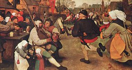 Питер Брейгель Старший: «Крестьянский танец» (1567)