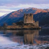 Romantic landscape of the Scottish Highlands