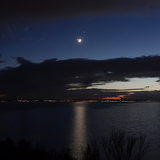 Kuun, Venuksen ja Jupiterin konjunktio