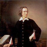 Миклош Барабаш: «Портрет Ференца Листа» (1847)