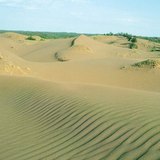 Барханы и песчаная рябь на поверхности