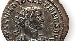 Moneda representando a Diocleciano