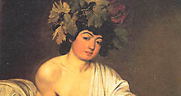 Караваджо: «Вакх» (1595; галерея Уффици, Флоренция)