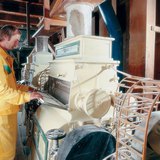 Working at the mill