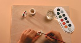 Hacer anillo para servilletas de pasta de sal - paso 3