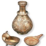Несколько золотых предметов Надьсентмиклошского клада (Венгрия)