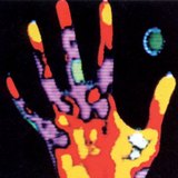 Thermogram of a hand before smoking