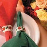 Изготовление салфеточного кольца из солёного теста для лепки – шаг 4