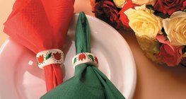 Hacer anillo para servilletas de pasta de sal - paso 4