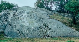 Отшлифованная временем скала в Финляндии