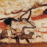 野牛和馬，拉斯科洞穴壁畫